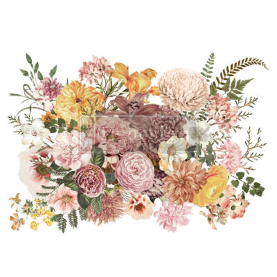 Transfer para muebles · Woodland Floral · 61×88,9 cm en 2 hojas Re-design