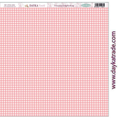 Tela para scrapbooking 30.5 x 30.5cm Fondo vichy