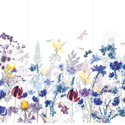 Transfer para muebles · Miraculous Gardens · 88,5×58 cm en 3 hojas Hokus Pokus