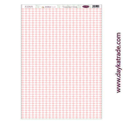 TELA PARA SCRAP Y CARTONAJE – 32×70 cm – Fondo rombos