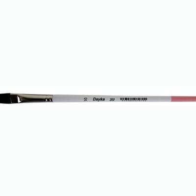 Pincel Plano Dayka Serie 200 nº 10