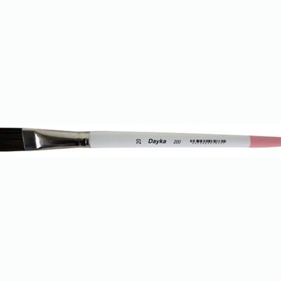 Pincel Plano Dayka Serie 200 nº 20