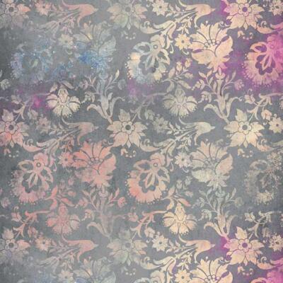Papel de arroz 54x33cm Gothic Soul Damask
