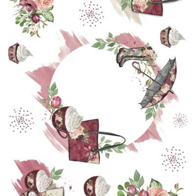 Papel de arroz 54x33cm Oh Sweet Autumn