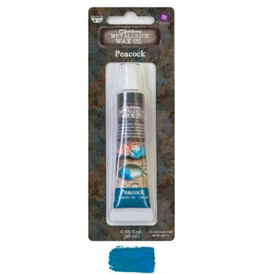 Finnabair Metallique Wax – Peacock
