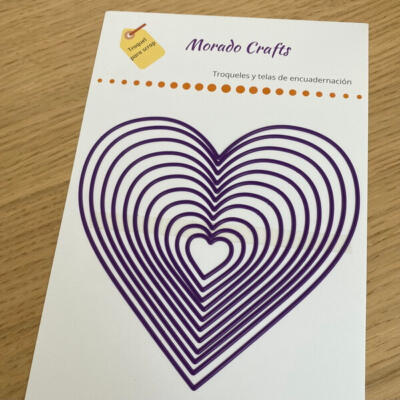 Troquel Líneas Corazón
