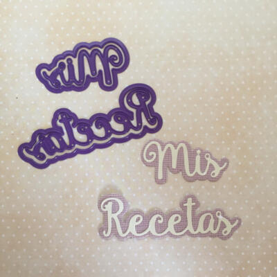 Troquel Mis Recetas