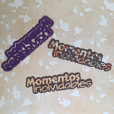 Troquel Momentos inolvidables