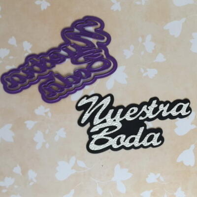 Troquel nuestra boda