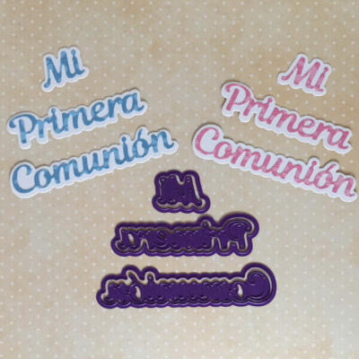 Troquel mi primera comunión