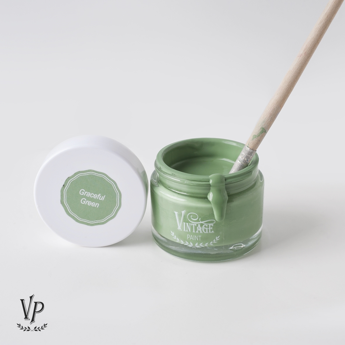 Pintura a la tiza Graceful Green 4 Pintura a la tiza Graceful Green - Imagen 2