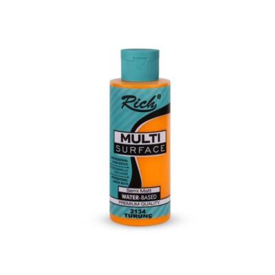 Pintura acrílica multisuperficie 120 ml – Naranja Ácido