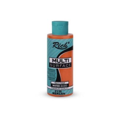 Pintura acrílica multisuperficie 120 ml – Coral