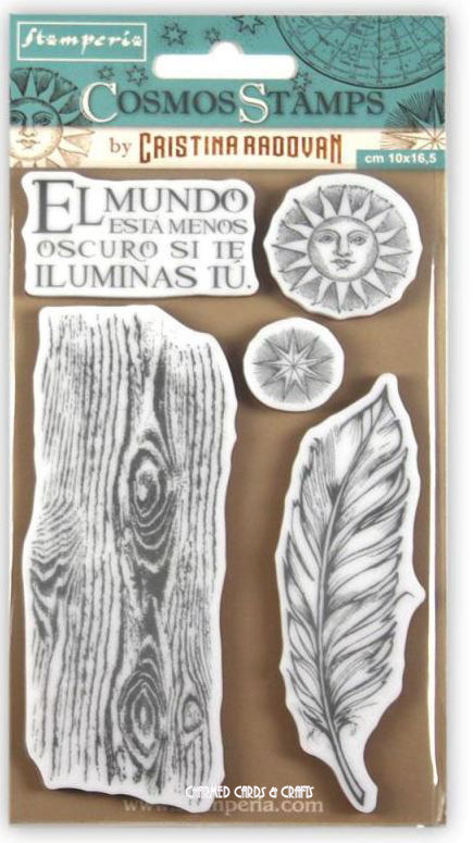 Sello de caucho natural Cosmos