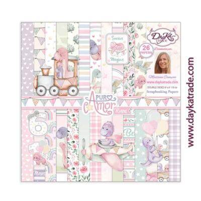 Kit Scrap Puro Amor Rosas