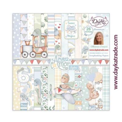 Kit Scrap Puro Amor Azules