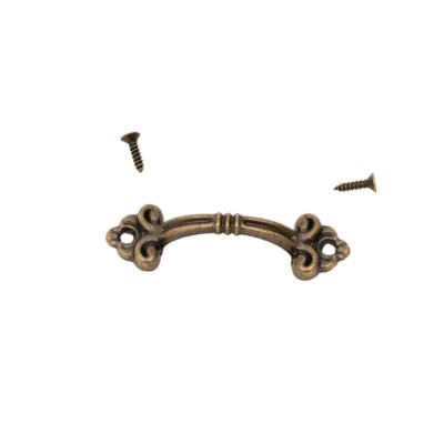 Set 4 tiradores oro viejo 4.8cm x 1.4cm