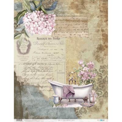 Papel arroz 54×70 cm Home&Deco Bath1