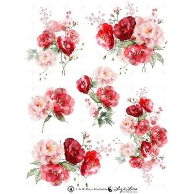 Transfer DTF textil · Ramos Rosas GR68 · A4