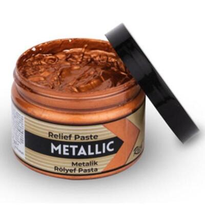Pasta relieve metallic 150cc Copper