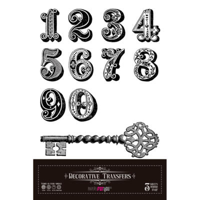 Transfer Decorativo · Steampunk · 3 hojas de 20×30 cm PapersorFYou