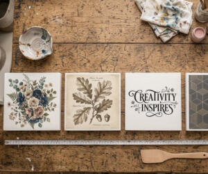 Estilos de transfer para muebles: vintage, flores, geométrico, tipografía — cómo elegir según la decoración
