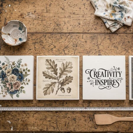 Estilos de transfer para muebles: vintage, flores, geométrico, tipografía — cómo elegir según la decoración
