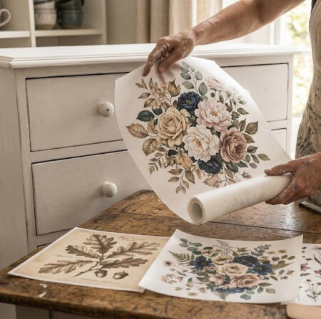 Transfer de flores para muebles: qué marcas tienen los diseños más completos y cómo elegir el motivo