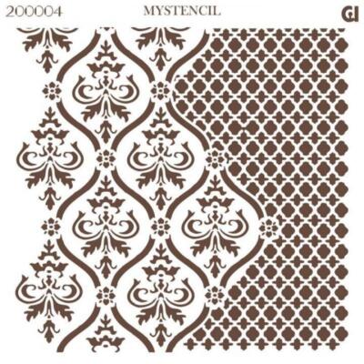 Plantilla Mystencil 20X20cm. Damasco Andaluz
