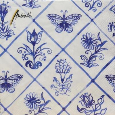 Servilleta 33X33cm. Unidad – Diamond Shaped Tiles