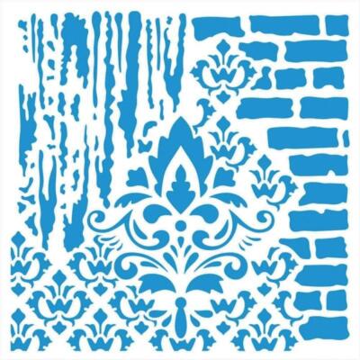 Stxx-242 Plantilla Stencil 20X20cm. Texturas