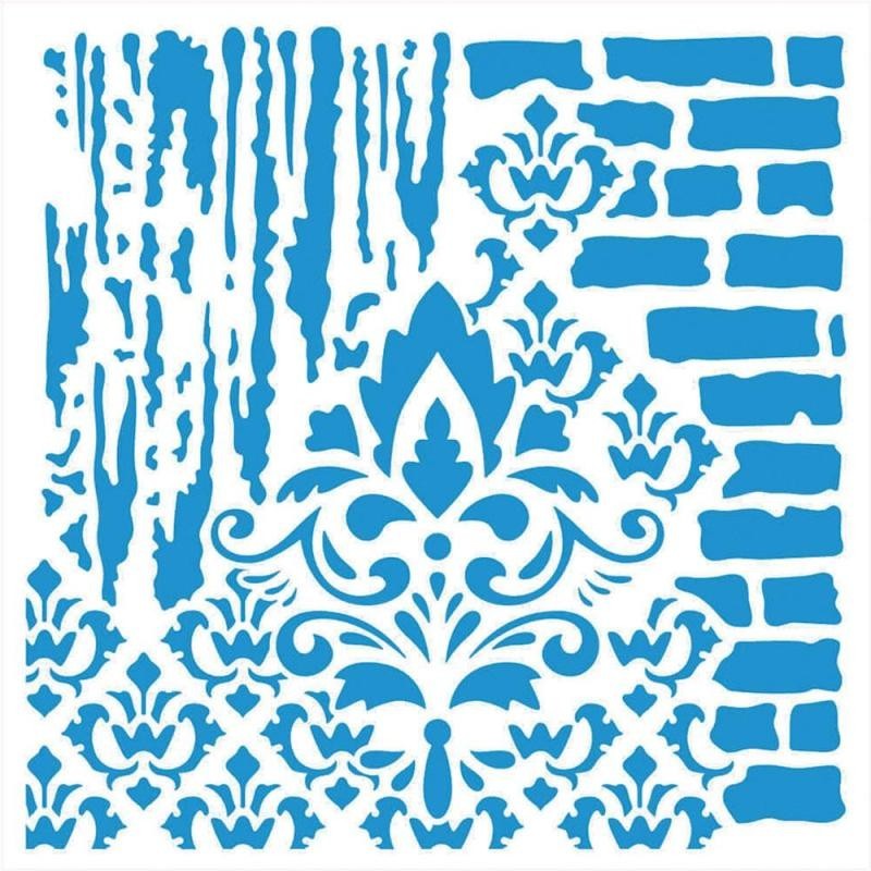Plantilla Stencil Texturas 20x20cm