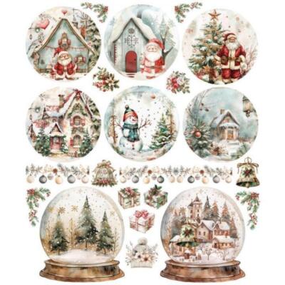 Transfer Dtf Textil 25X30cm. Christmas Decor