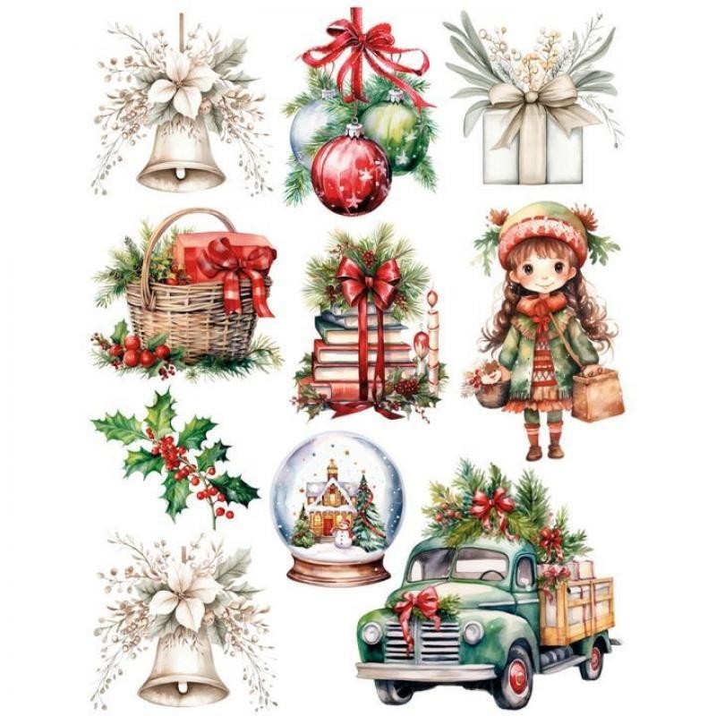 Transfer Dtf Textil 25X30cm. Christmas Selection 1 2 Transfer Dtf Textil 25X30cm. Christmas Selection 1