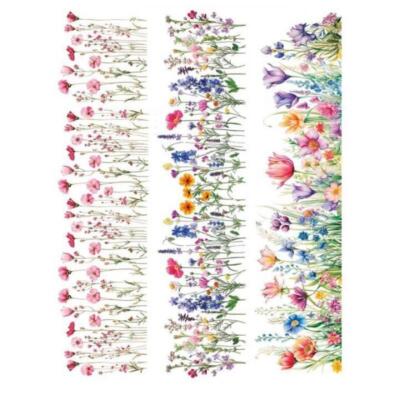 Transfer Uv Premium L 20X25cm. Flores Del Campo