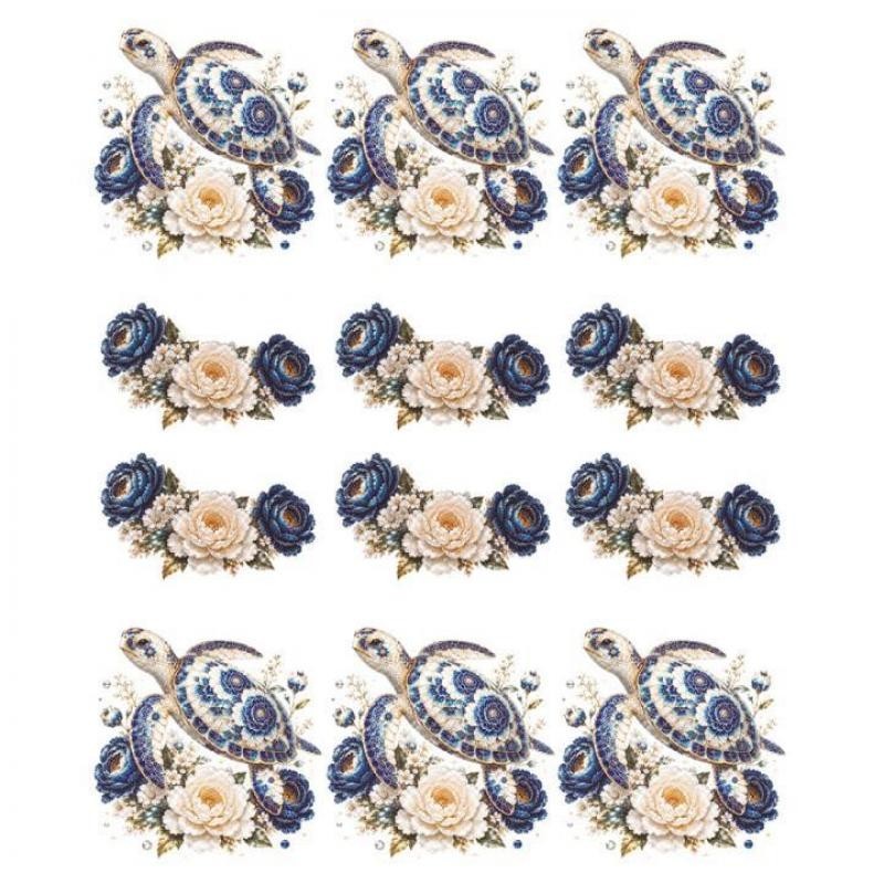 Transfer Uv Premium L 20X25cm. Porcelain Turtle 1 Transfer Uv Premium L 20X25cm. Porcelain Turtle
