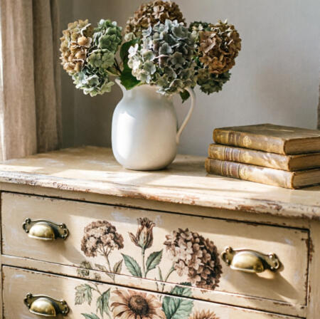Estilo vintage en casa con transfers: qué muebles, qué superficies y qué diseños funcionan mejor
