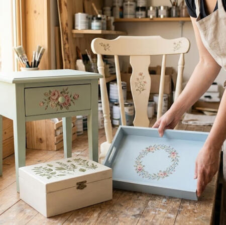 Ideas para decorar muebles con transfer: 12 proyectos sencillos para empezar esta semana